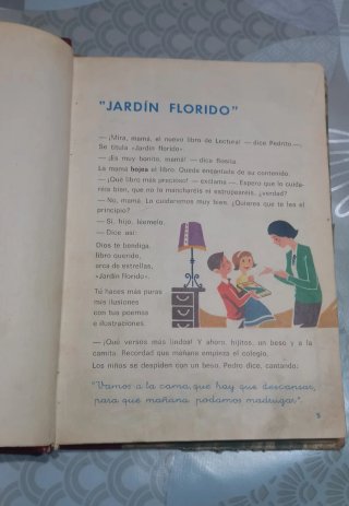 Libro;Lecturas, libro tres. Jardín Florido