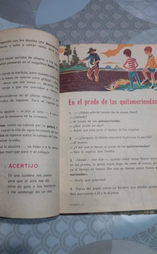 Libro;Lecturas, libro tres. Jardín Florido