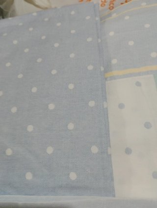Juego Sábanas Cama 90cm Lunares/rayas