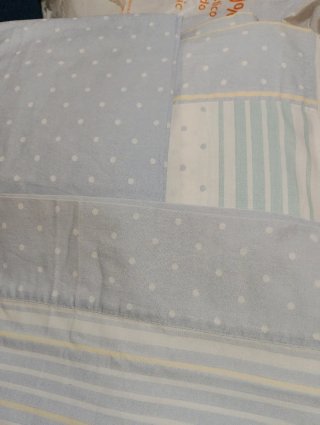 Juego Sábanas Cama 90cm Lunares/rayas
