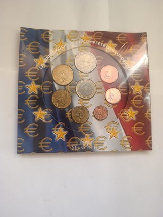 Lote 2 Eurosets Oficiales Francia 2002 y 2003