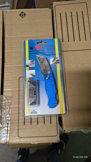 Navaja Plegable Urko Profesional + 10 Hojas
