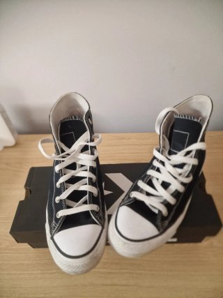 Converse All Star negras talla 38'5