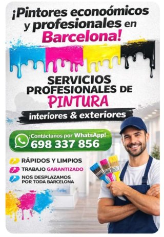 Servicio de pintura muy económicos!!