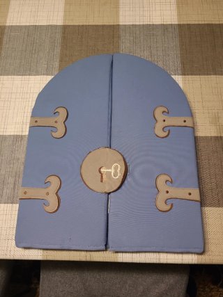 Espejo infantil Ikea azul