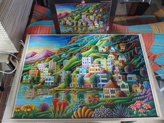 Puzzle 1500 piezas Arte Pintura Paisaje