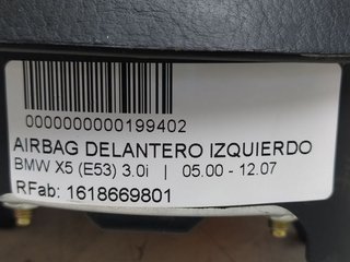 AIRBAG DELANTERO IZQUIERDO BMW X5 (E53) 3.0i