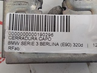CERRADURA CAPO BMW SERIE 3 BERLINA (E90) 320d
