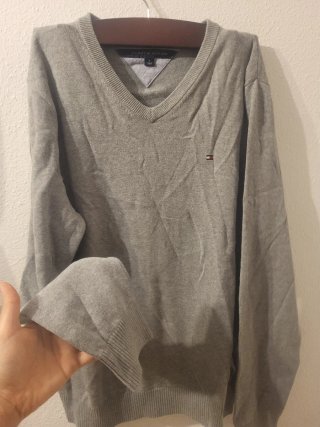 Jersey Tommy Hilfiger Gris Talla M