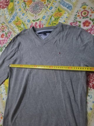 Jersey Tommy Hilfiger Gris Talla M