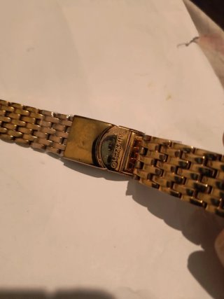Cadena Swatch Acero Baño Oro terminado en oro rosa