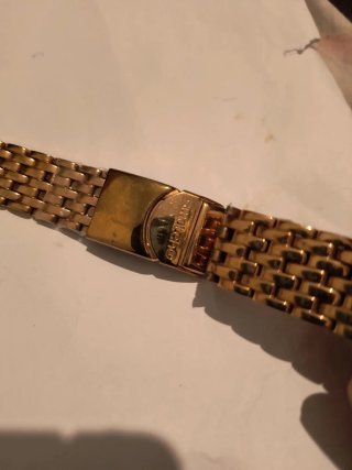 Cadena Swatch Acero Baño Oro terminado en oro rosa