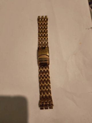 Cadena Swatch Acero Baño Oro terminado en oro rosa
