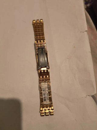 Cadena Swatch Acero Baño Oro terminado en oro rosa