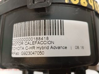 MOTOR CALEFACCION TOYOTA C-HR Hybrid Advance