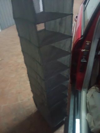 Organizador colgante IKEA SKUBB 9 compartimentos