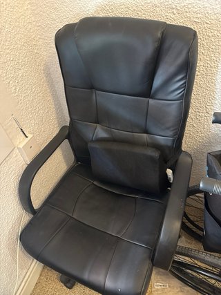 Silla de escritorio negra