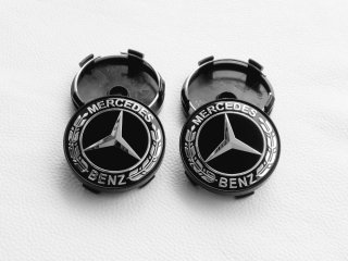 60mm Tapabujes Mercedes Centro de Llantas Ruedas