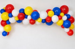 Guirnalda de globos para fiestas