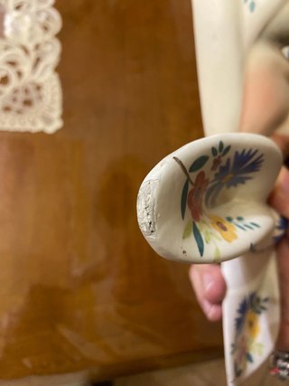 Volto con fiori cacciapuoti