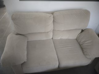 Sofá 2 y 3 plazas beige