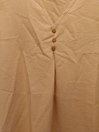 Nueva Blusa mujer Verano Shein Beige. Talla XXL.