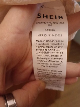 Nueva Blusa mujer Verano Shein Beige. Talla XXL.