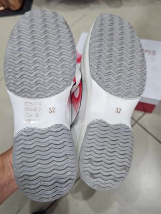 Scarpe bambina bianche con strass