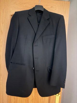 Traje PIERRE CARDIN Negro Hombre c/chaleco T50-52