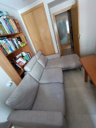 Sofá BoConcept 3 plazas chaise longue