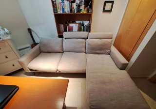 Sofá BoConcept 3 plazas chaise longue