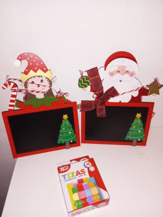 Pizarras Navideñas con Colgante