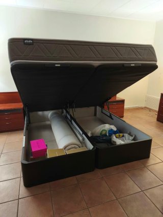 Cama Pikolin Supreme con canapé y cabecero 180x200