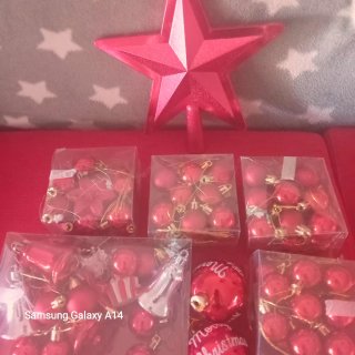 Luci Nataluna 180 LED Multicolor più decorazioni