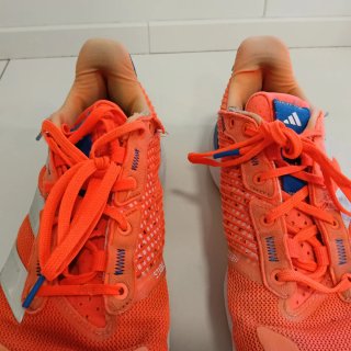 Zapatillas Adidas Naranja y Azul