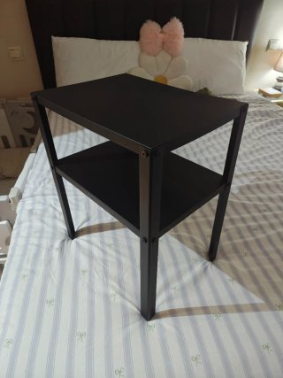 Mesita auxiliar Ikea negra