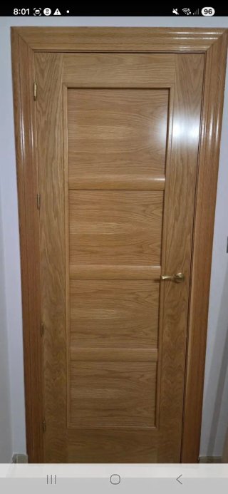 9 Puertas de Roble Macizo