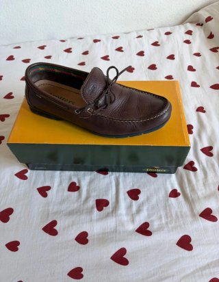 Mocasín náutico Trotters marrón