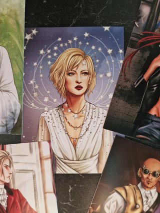 Set stampe, spille, portachiavi FF7 Turks FFVII