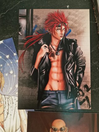 Set stampe, spille, portachiavi FF7 Turks FFVII