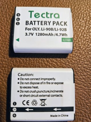 Batería Tectra Li-90B/Li-92B 3.7V 1280mAh