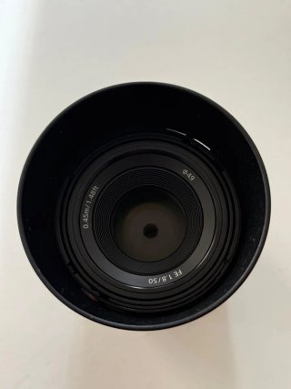 Sony FE 50mm f/1.8 Objetivo