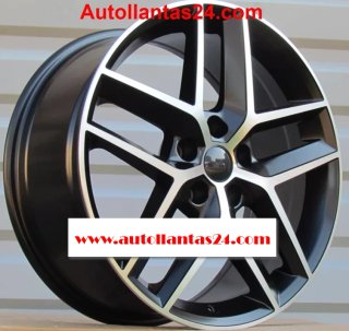 786 Juego 4 llantas skoda seat r675341