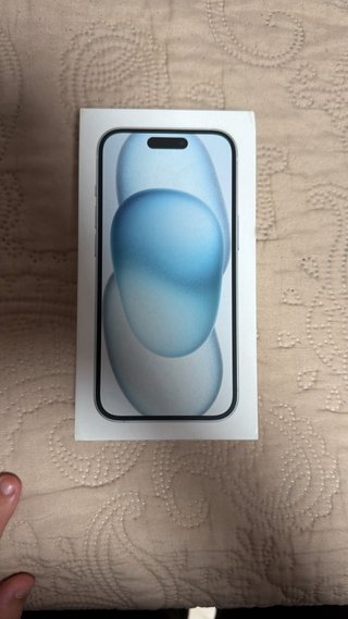 iPhone 15 Apple celeste