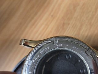 Reloj Oris Pointer Big Crown Dorado 7543