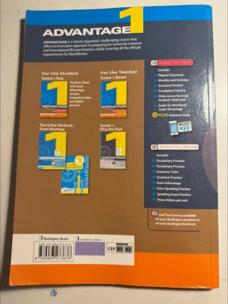 Advantage Student's book. Bachillerato 1