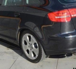 Añadido de paragolpes trasero Audi A3 8P Sportback