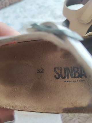 Lote 2 Pares Sandalias Bio Talla 32 Duuo + Sunbay