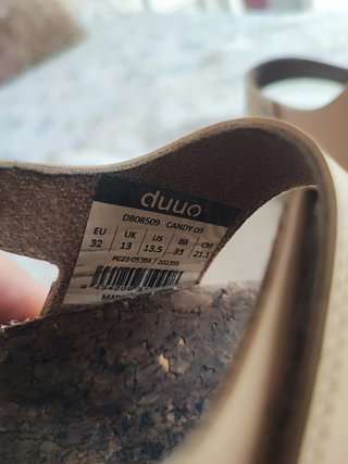 Lote 2 Pares Sandalias Bio Talla 32 Duuo + Sunbay
