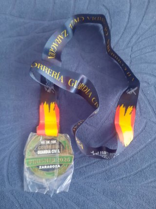 Medalla GC Zaragoza Finisher 2026